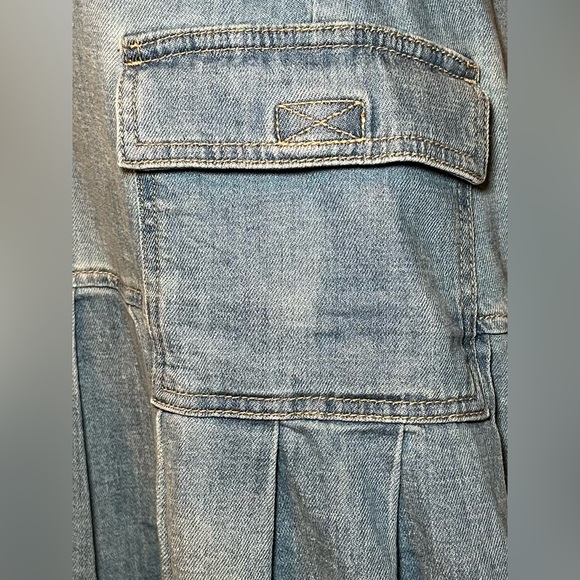 Wild Fable Blue Denim Dress S - Picture 4 of 11